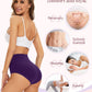 🎁Kup 1 i otrzymaj 5 opakowań✨Bawełniane majtki plus size z wysokim stanem dla kobiet