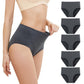 🎁Kup 1 i otrzymaj 5 opakowań✨Bawełniane majtki plus size z wysokim stanem dla kobiet
