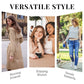 🎁Letnia Gorąca Wyprzedaż 49% ZNIŻKI🩷Casual Plus Size Sukienka tunika zapinana na guziki